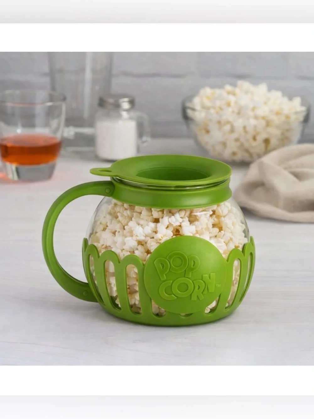 Evolution Lime ~ Larger size 3qt Microwave Popcorn Popper 🍿New🍿 in original box